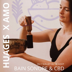 ✨ Bain sonore aux bols de cristal & CBD✨  à Marseille - Huages x Amo huages