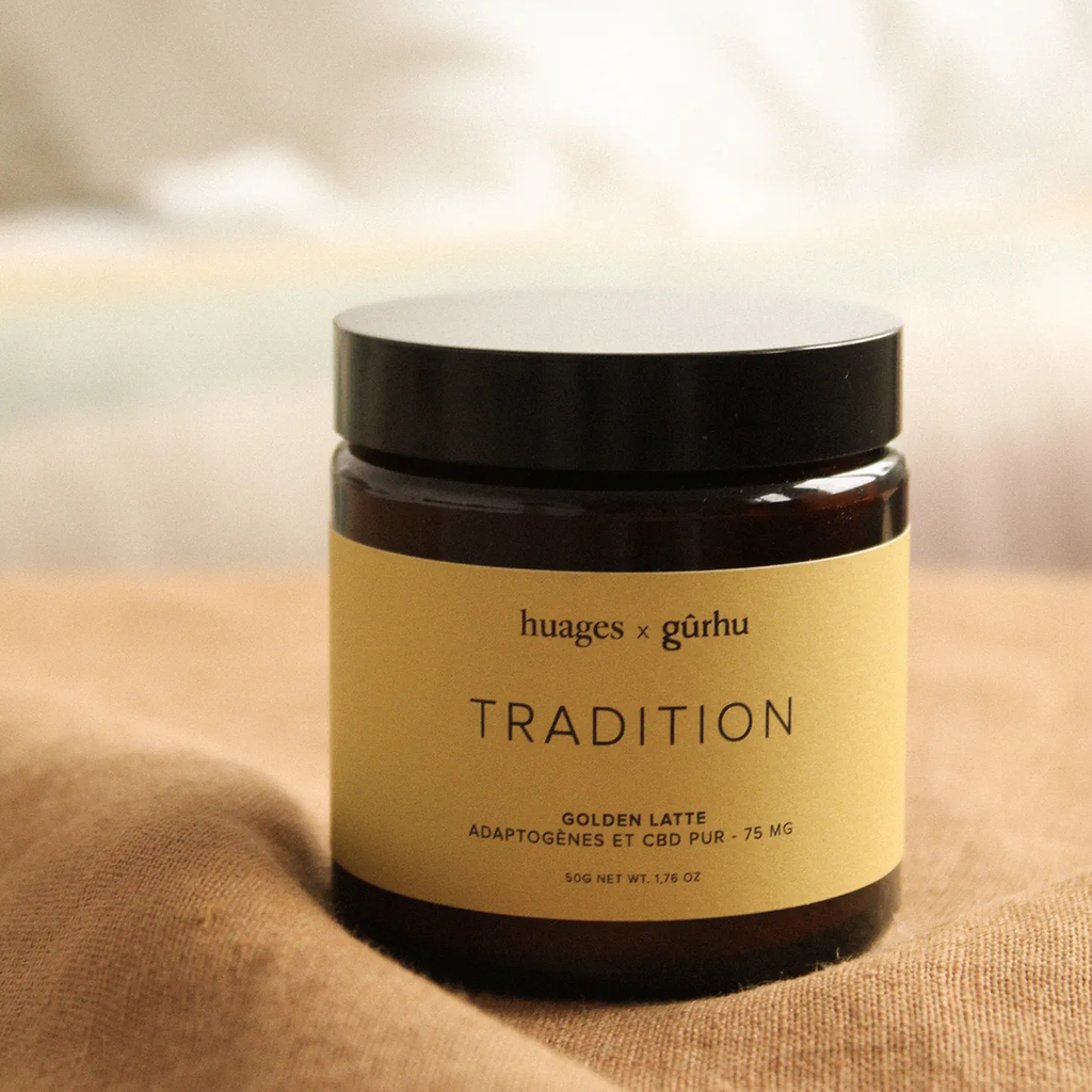 TRADITON - le grand format du golden latte aux adaptogènes huages